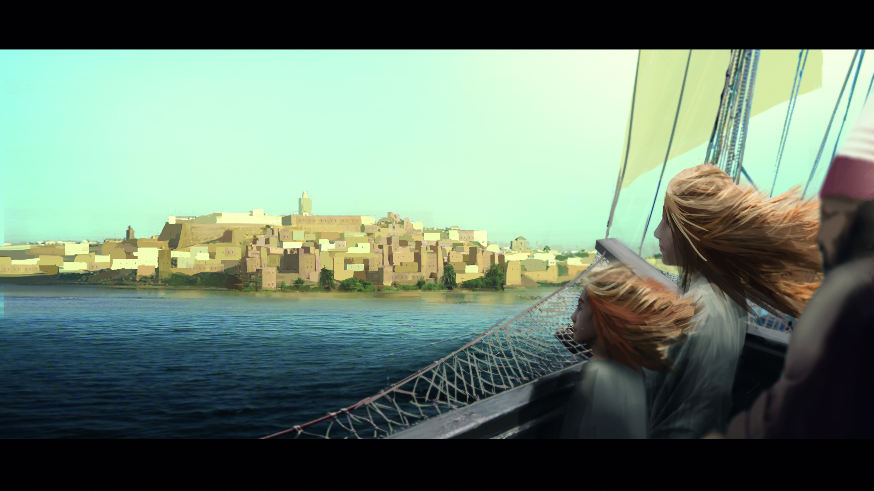 Salé — arrival in Morocco